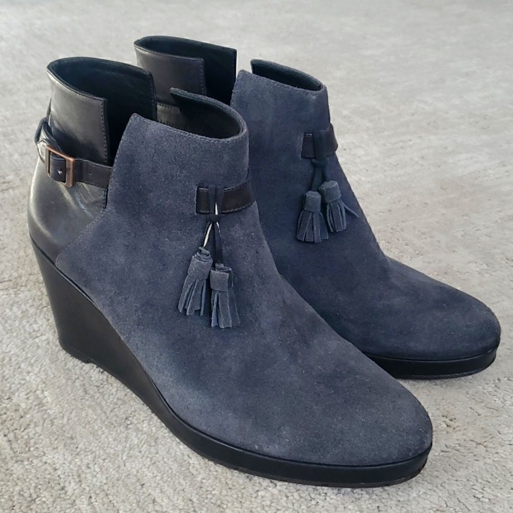 Samantha Peet x Wolverine 1000 Mile | Suede and Leather Socialite Botties